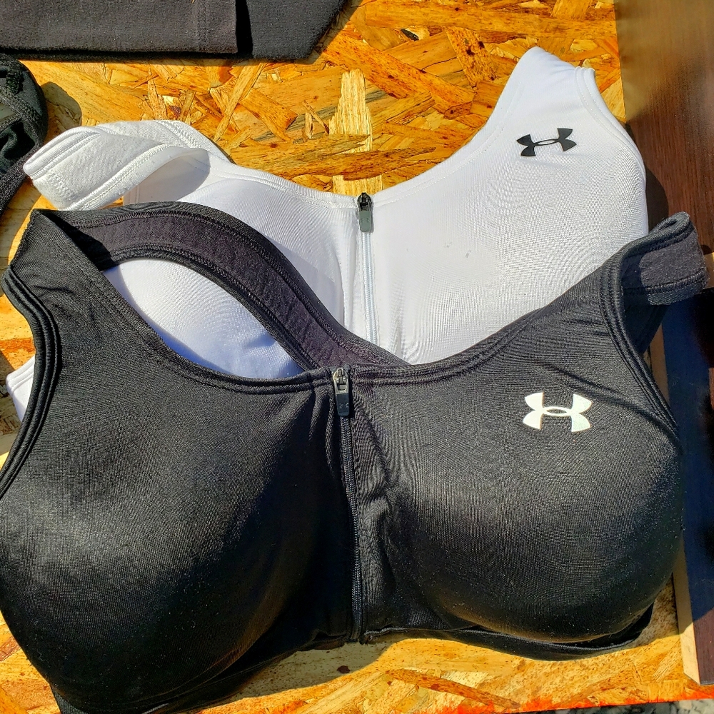 2 Under Armour Sports bras